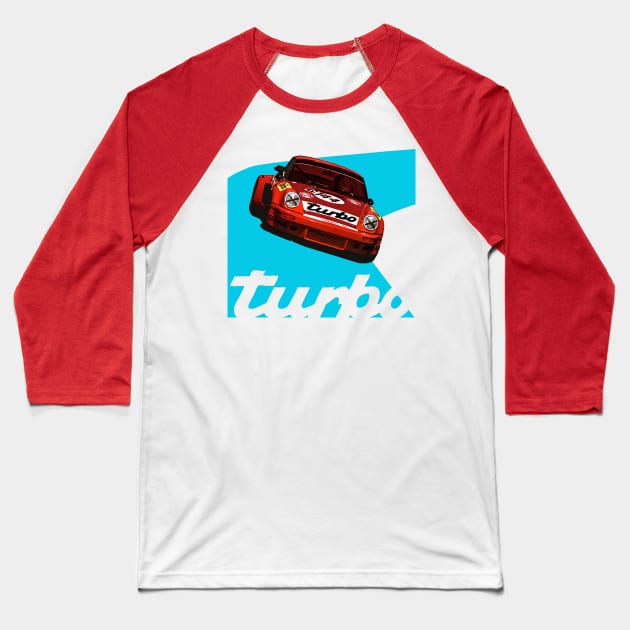 motorsport shirt Baseball T-Shirt by retroracing